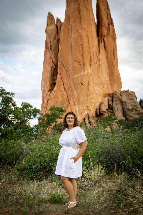 Garden of the Gods personal branding photography