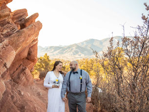 Ryan + Amber’s Garden of the Gods Elopement | With a Big Lebowski Twist