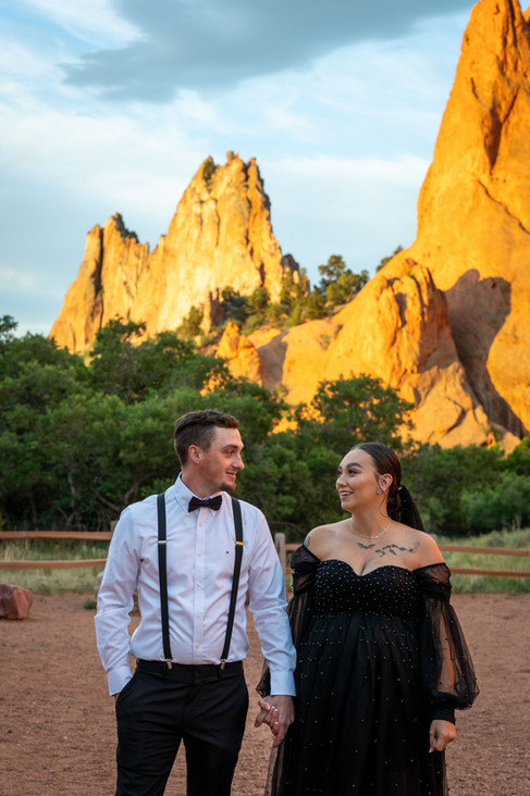 Garden of The Gods Colorado Elopement