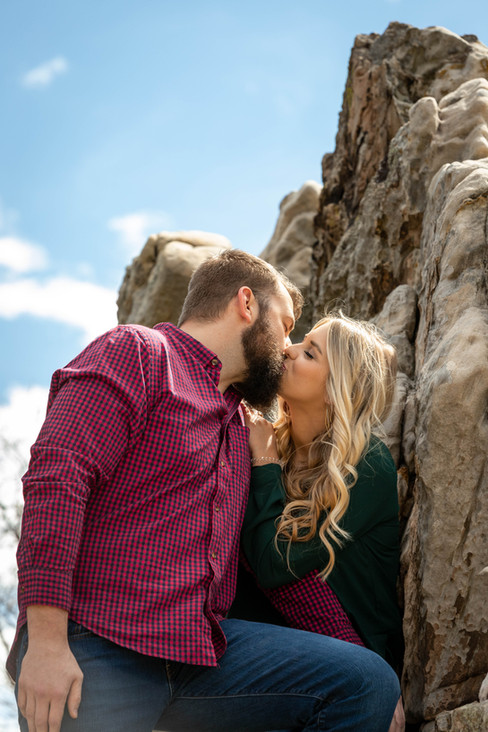 Dog-Friendly Garden of the Gods Engagement Photos