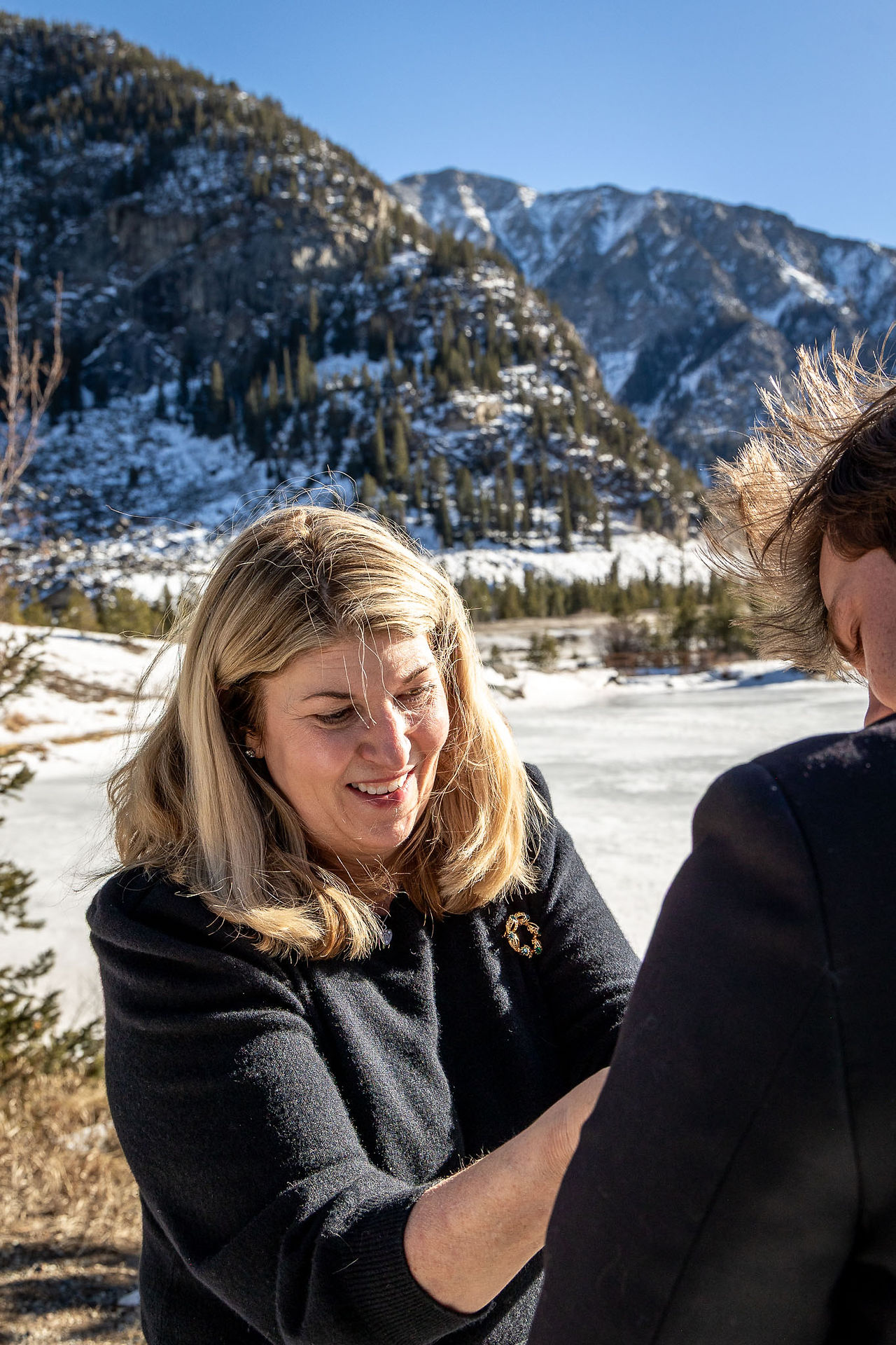 breckenridge winter elopement
