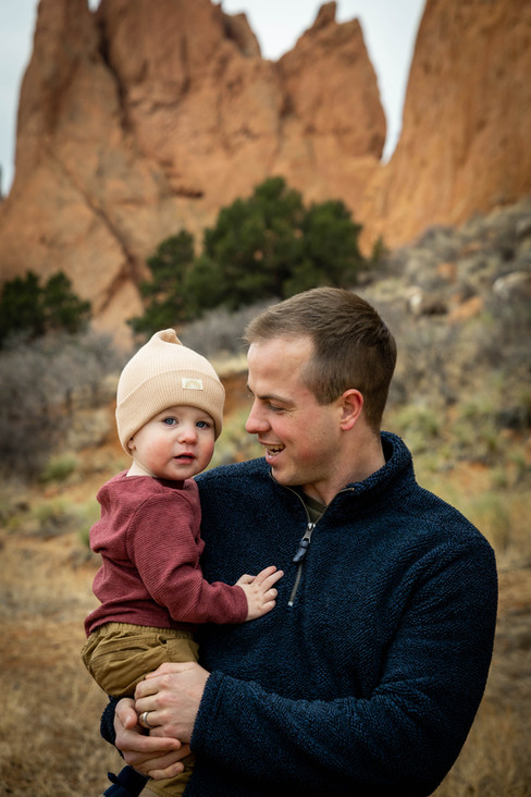 Garden of the Gods family portraits