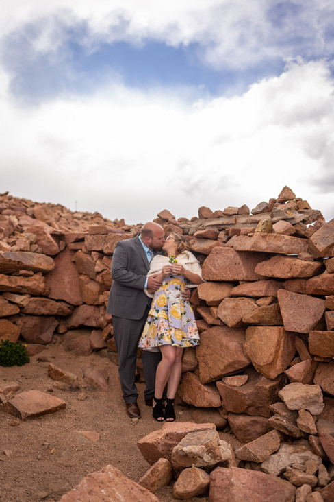 Pikes Peak Proposal Photographer