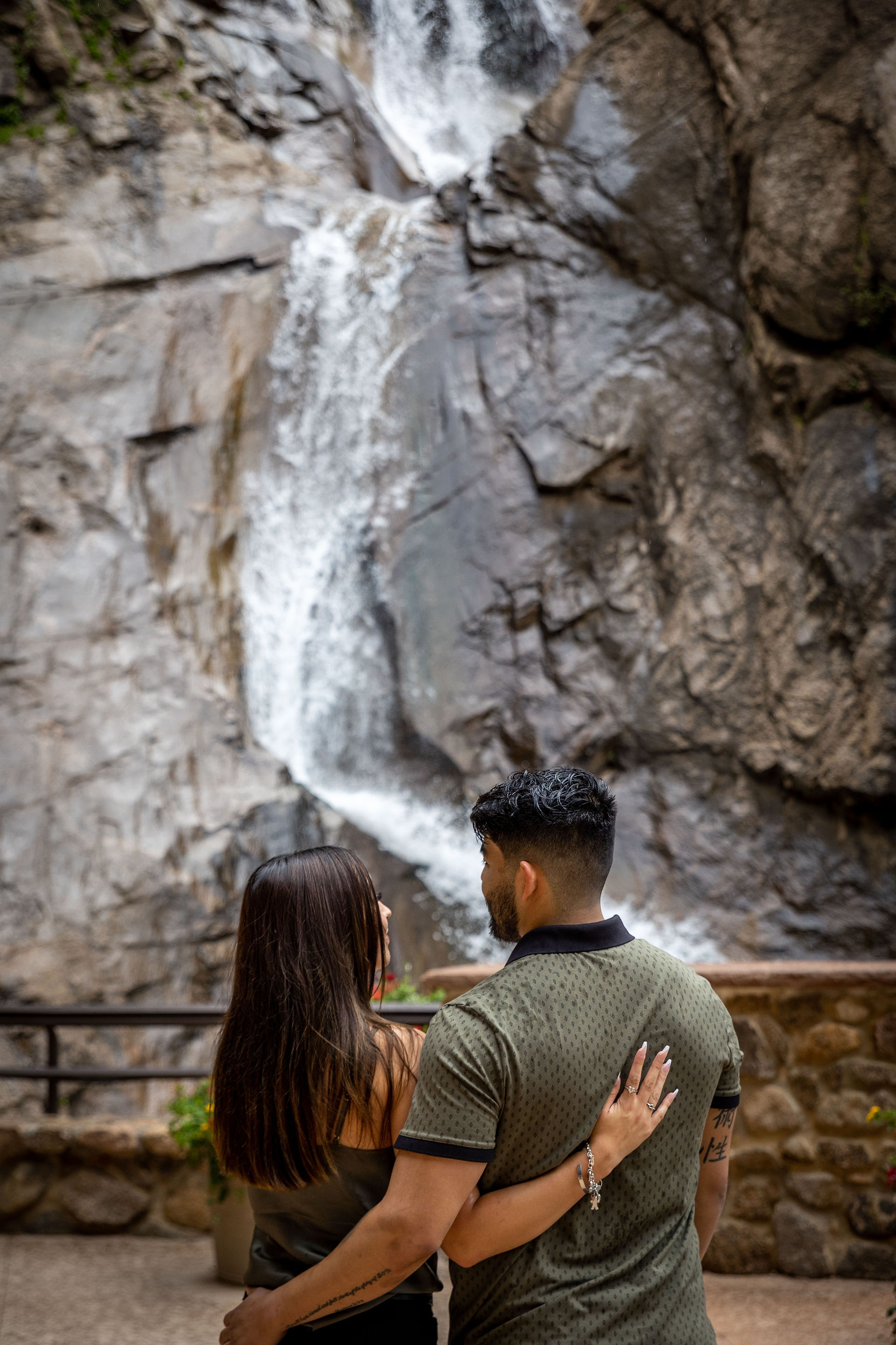 Seven Falls engagement photographer