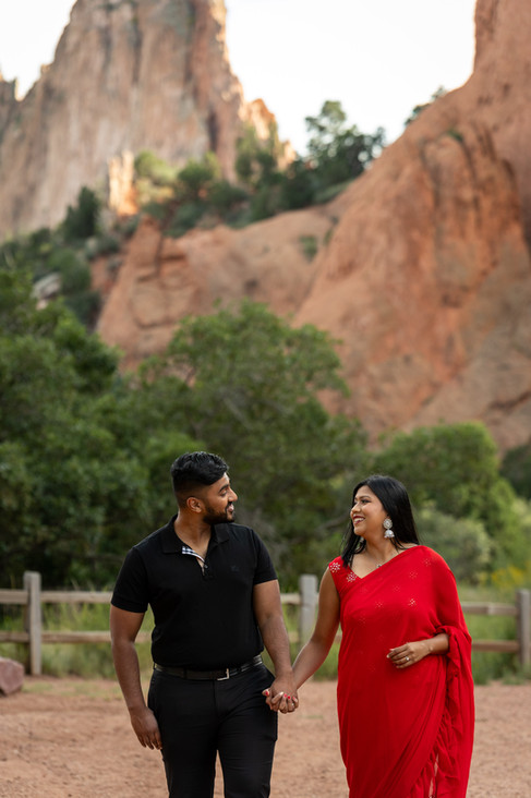 Garden of the Gods Anniversary Photoshoot