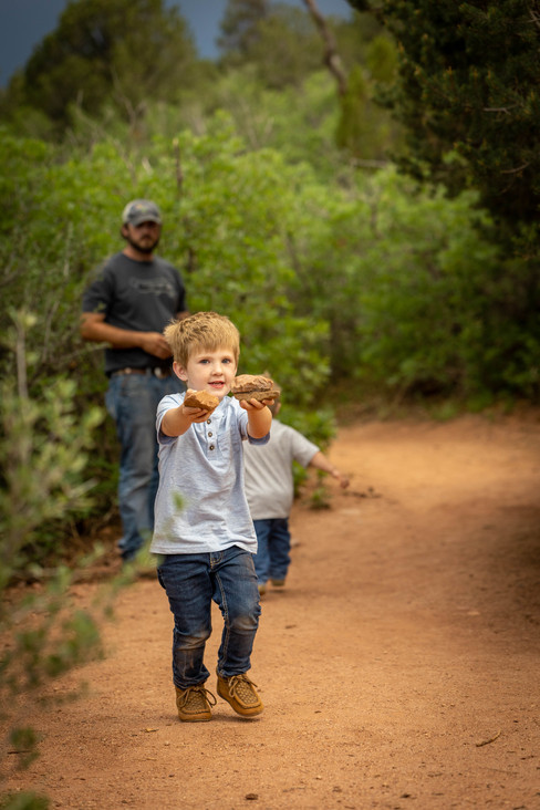 Garden of the Gods family photography