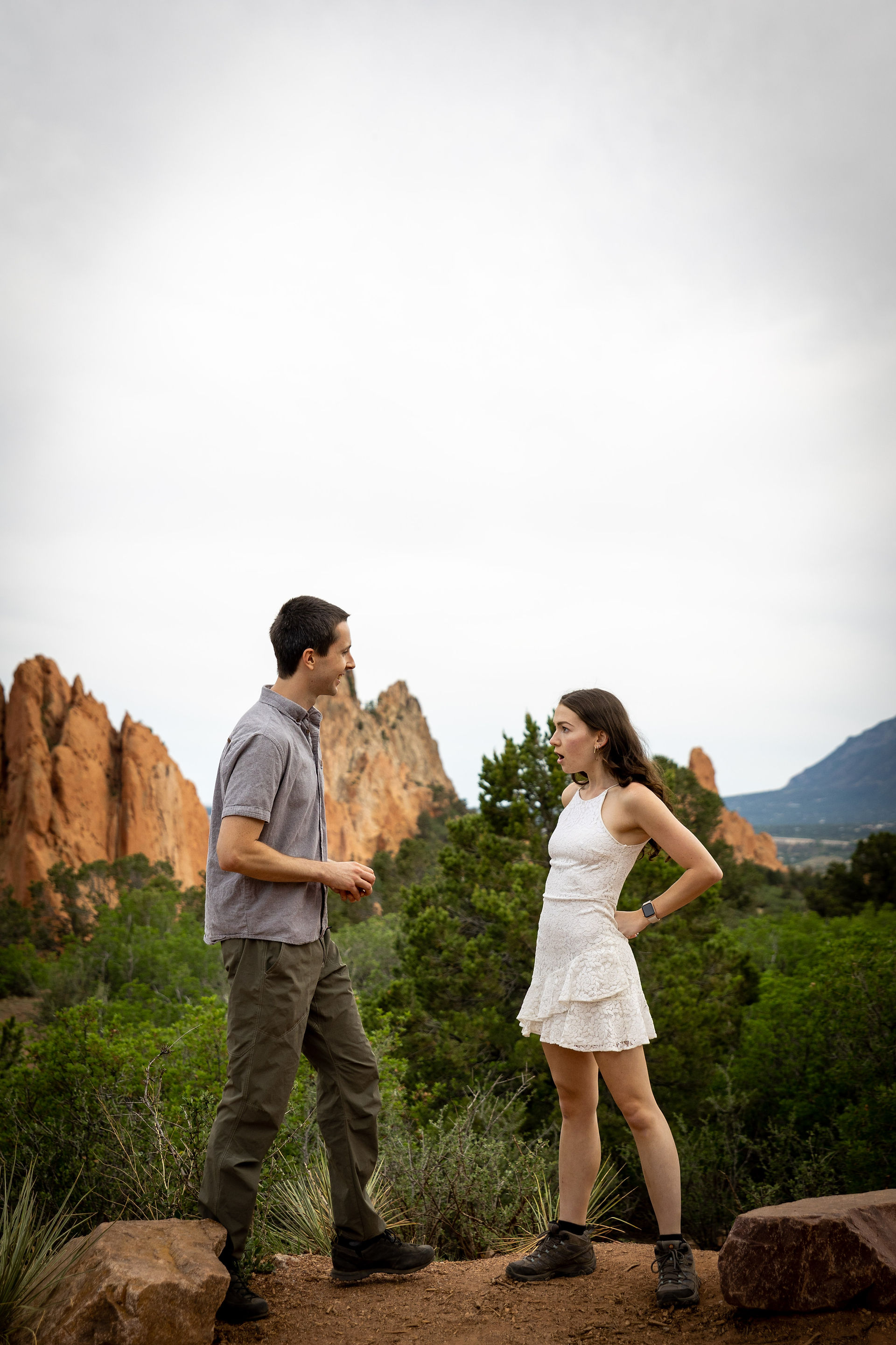 surprise proposal photographer in Colorado Springs