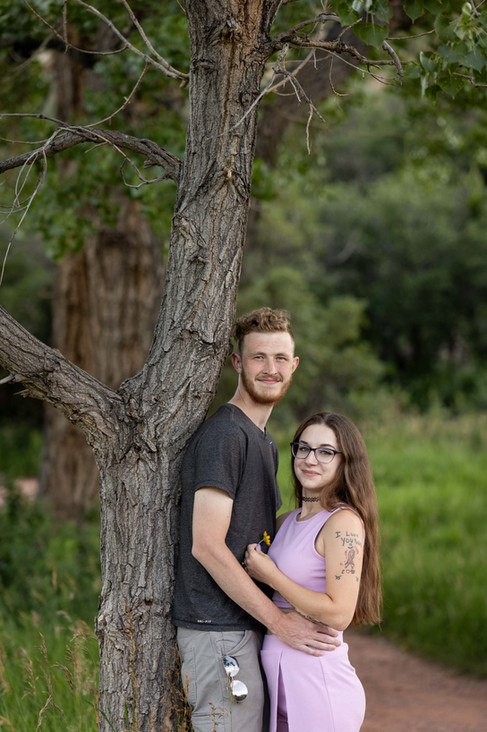 Garden of the Gods Surprise Engagement
