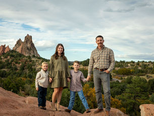 colorado springs christmas mini sessions