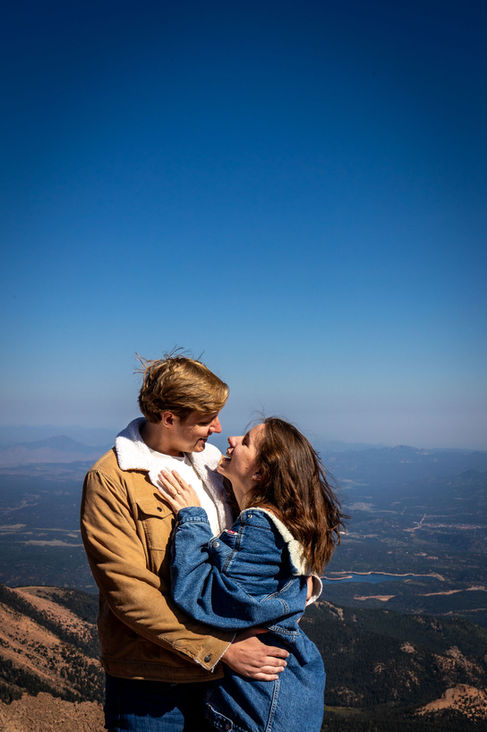 pikes peak summit anniversary photography