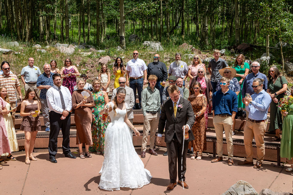 Maroon Bells Amphitheater Wedding