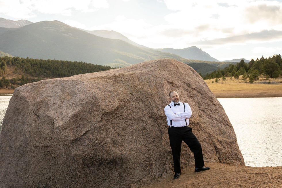 crystal creek reservoir pikes peak elopement