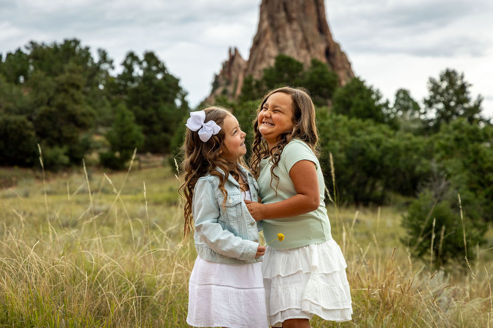 garden of the gods family session