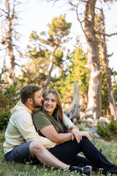Saint Mary’s Glacier Proposal Photographer