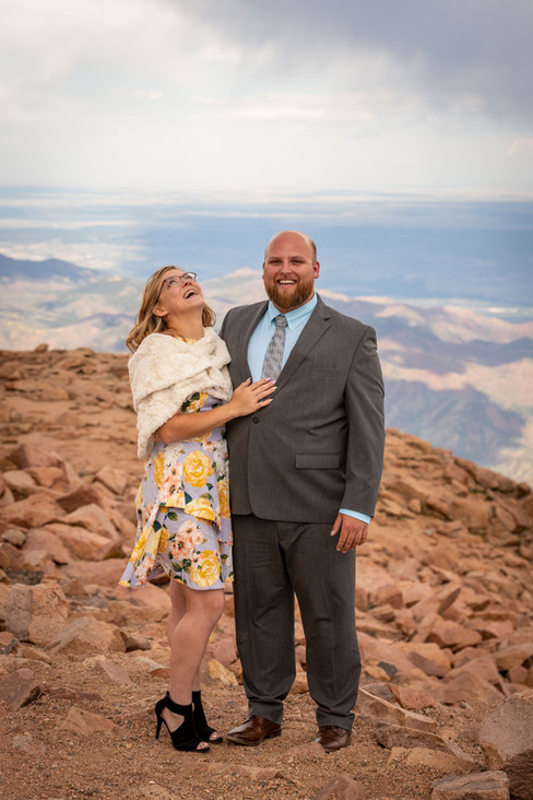 Pikes Peak Proposal Photographer