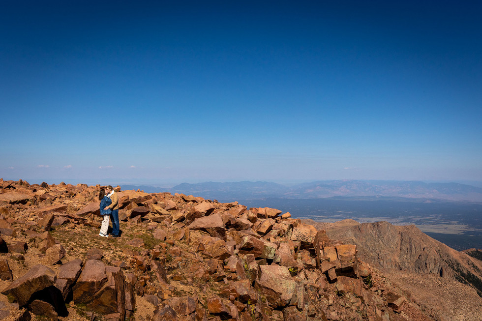 pikes peak summit anniversary photography