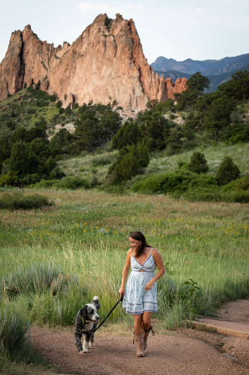Garden of the Gods personal branding photography