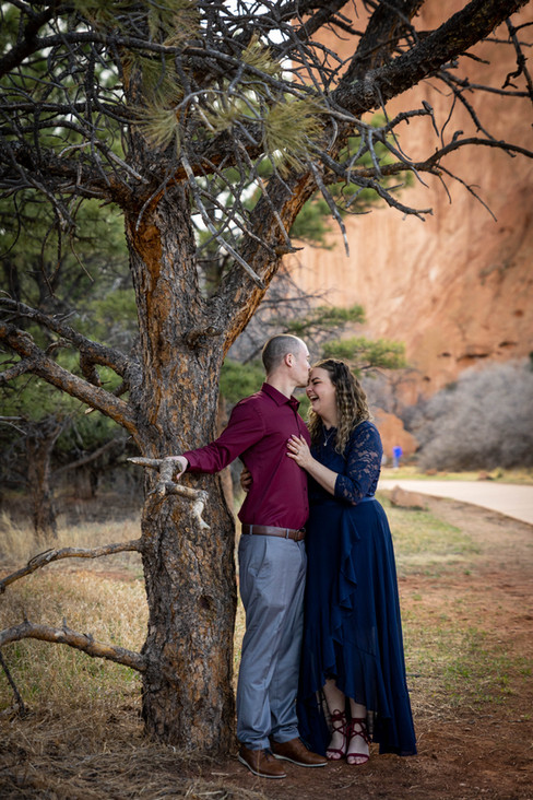 Garden of the Gods couple photography