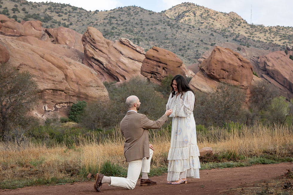 red rocks amphitheatre surprise proposal