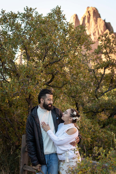 Sunrise Elopement at Garden of the Gods