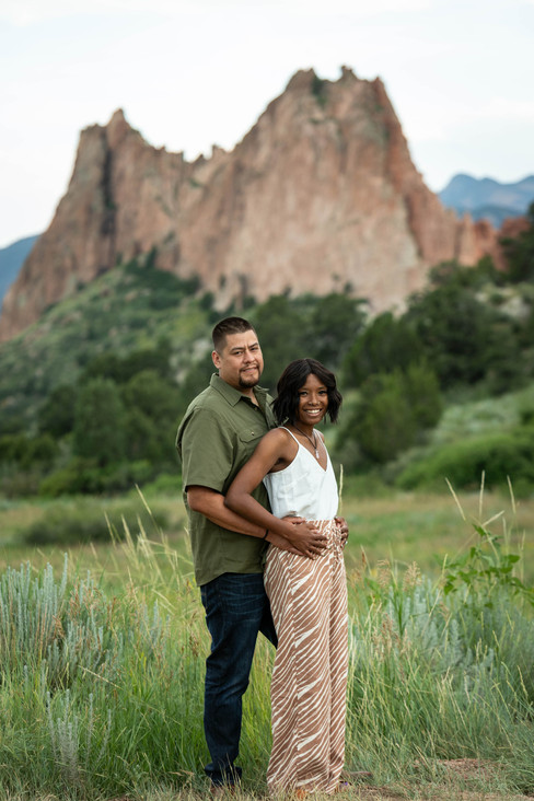 Garden of the Gods Engagement Session