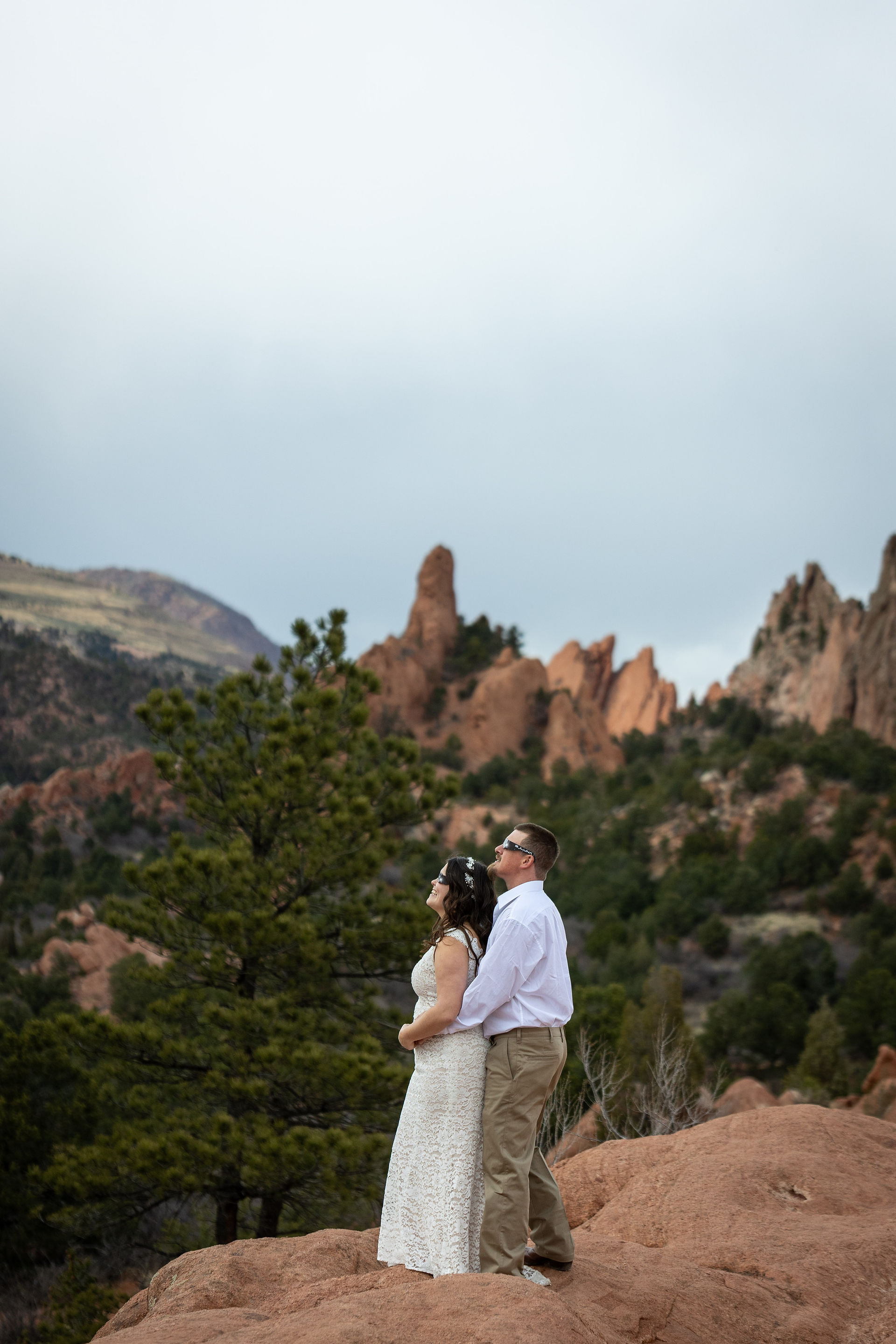 Garden of the Gods and Manitou Springs Elopement
