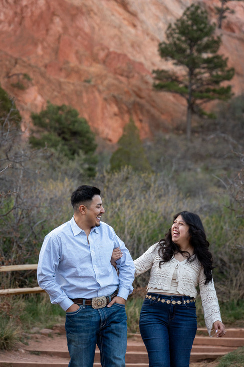 garden of the gods surprise proposal at montezuma tower