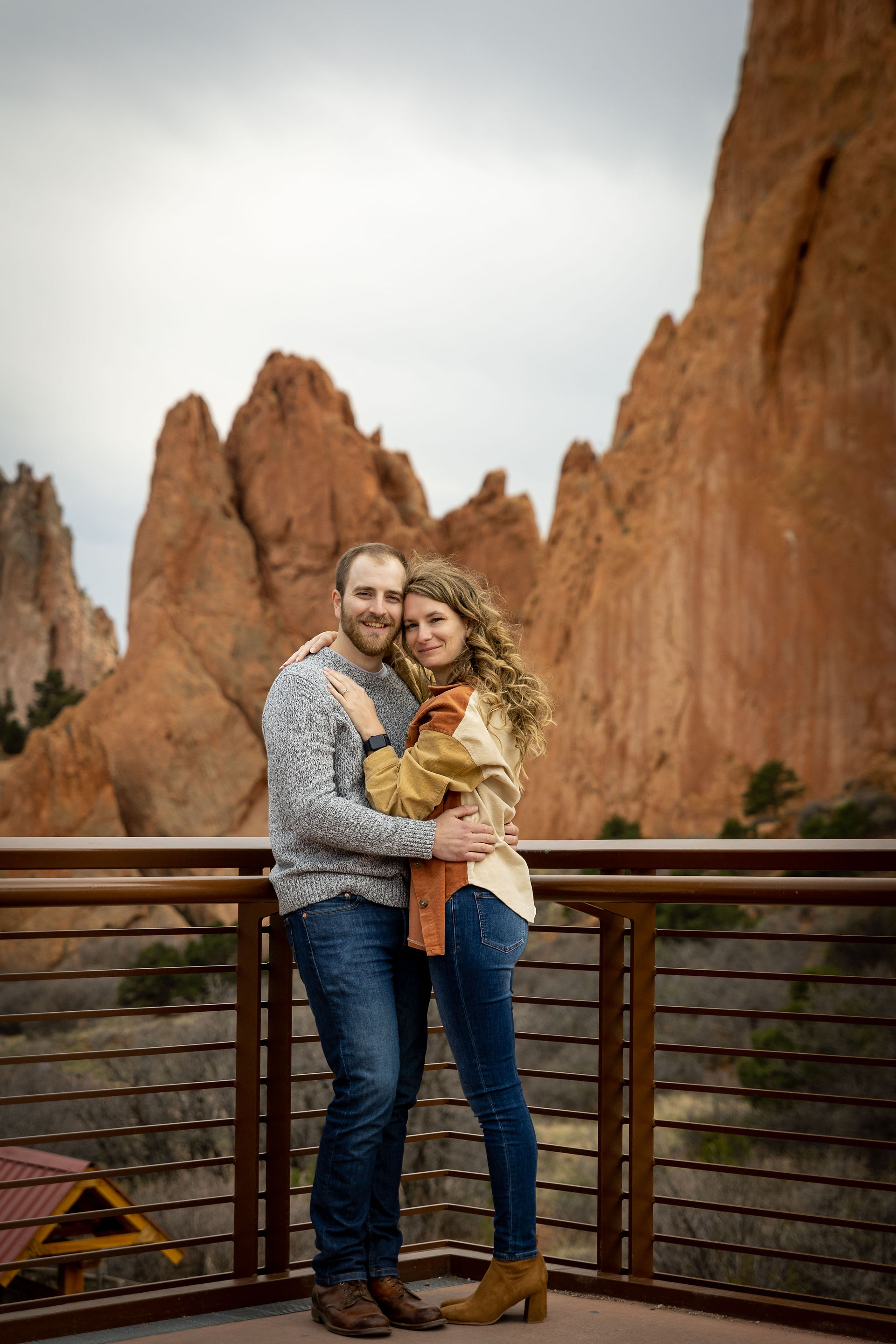 Garden of the Gods engagement photos