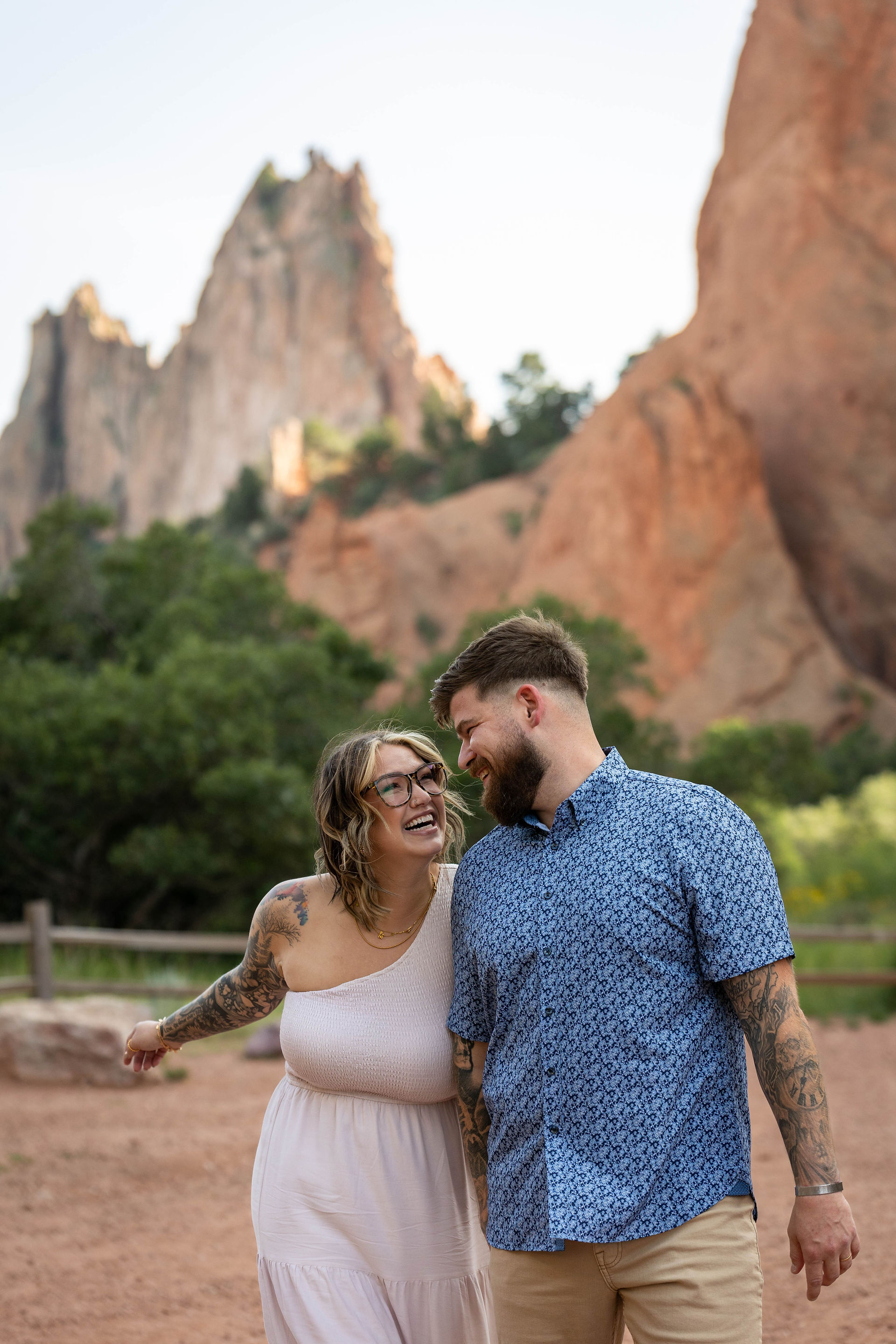 Garden of the Gods Engagement