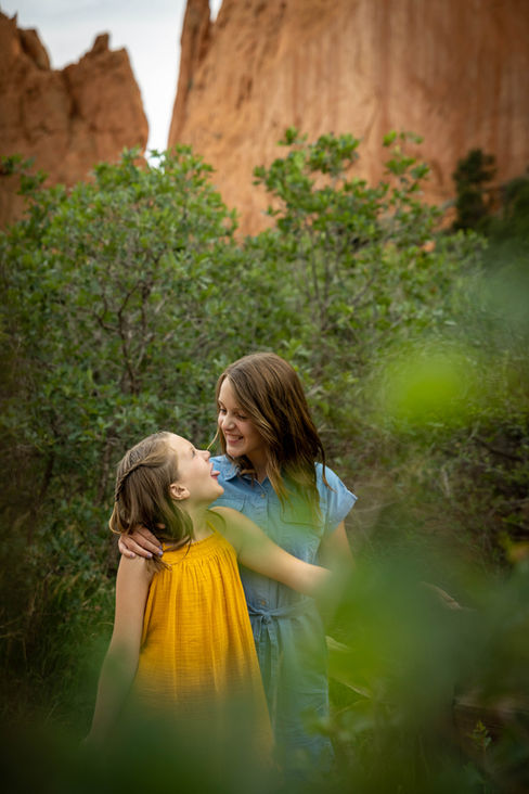 Garden of the Gods family photography