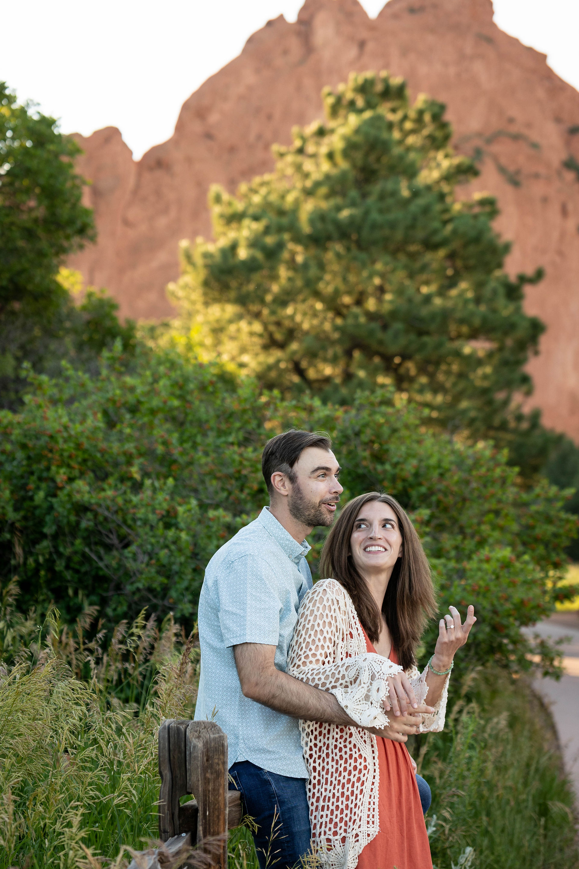 Garden of the Gods Engagement