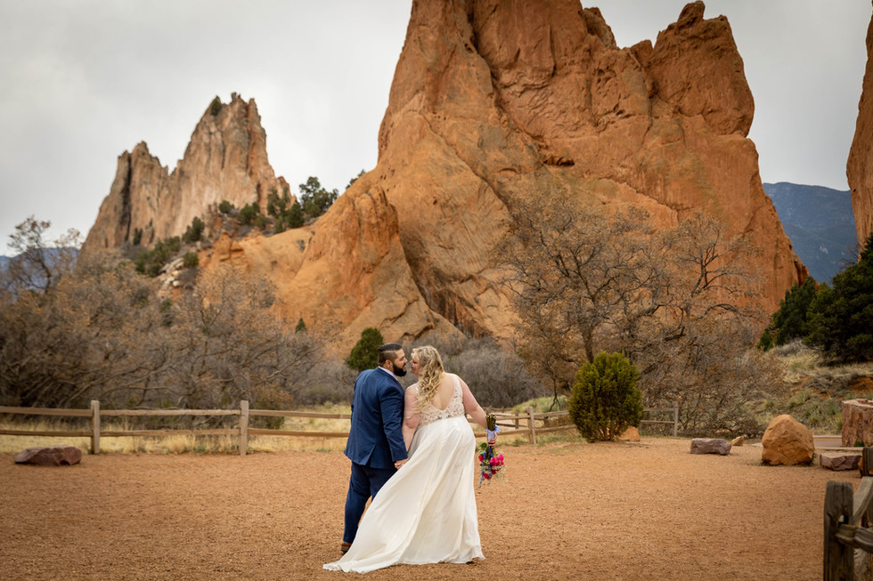 Garden of the Gods elopement photography
