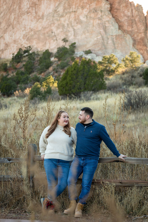 Garden of the Gods Engagement Photos