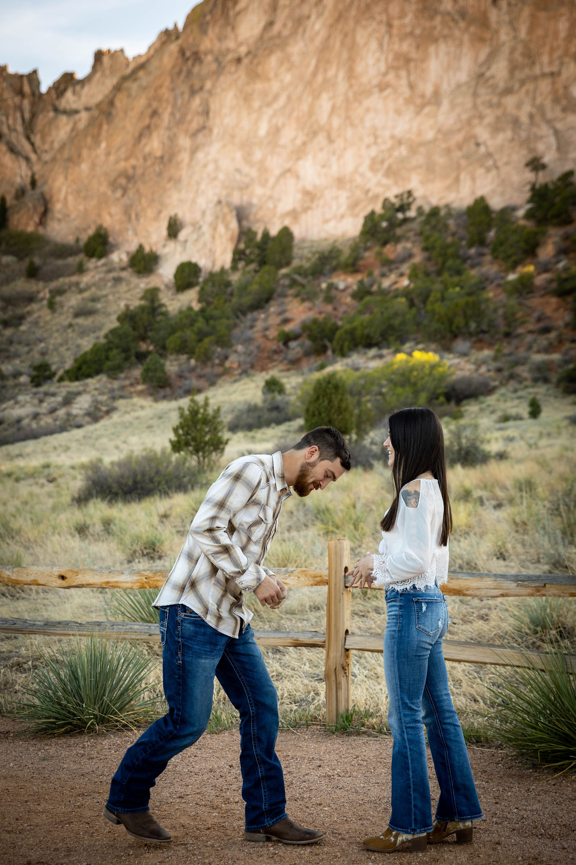 Garden of the Gods Engagement Session