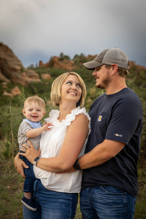Garden of the Gods family photography