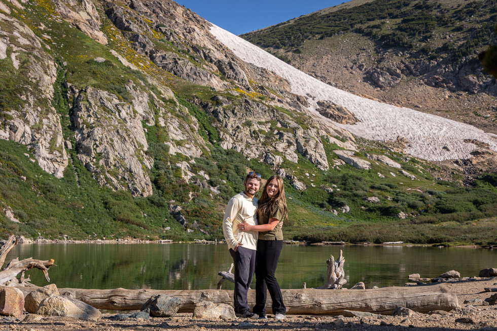 Saint Mary’s Glacier Proposal Photographer