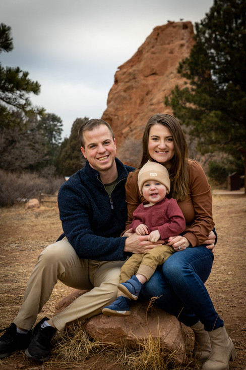 Garden of the Gods family portraits