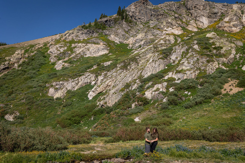 Saint Mary’s Glacier Proposal Photographer