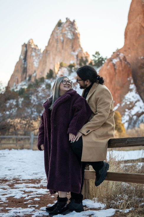Garden of the Gods Honeymoon Photography