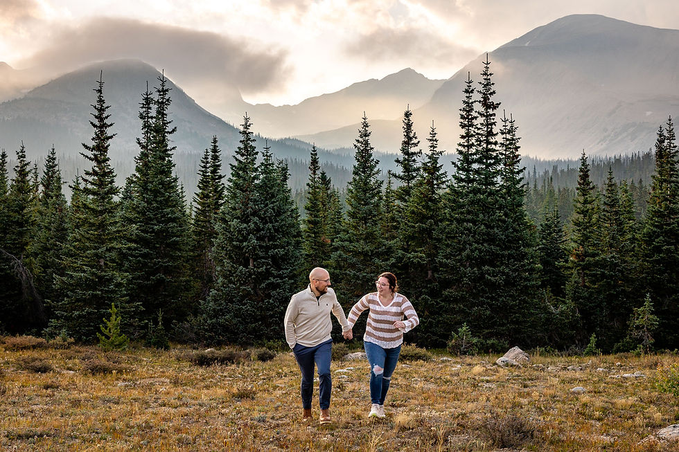 Brainard Lake Surprise Proposal | Christian & Anna