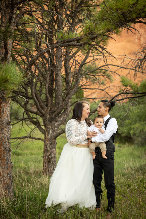 Family Elopement at Garden of the Gods