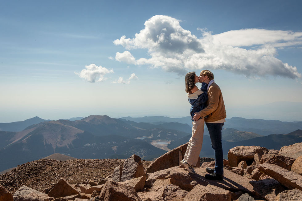 pikes peak summit anniversary photography