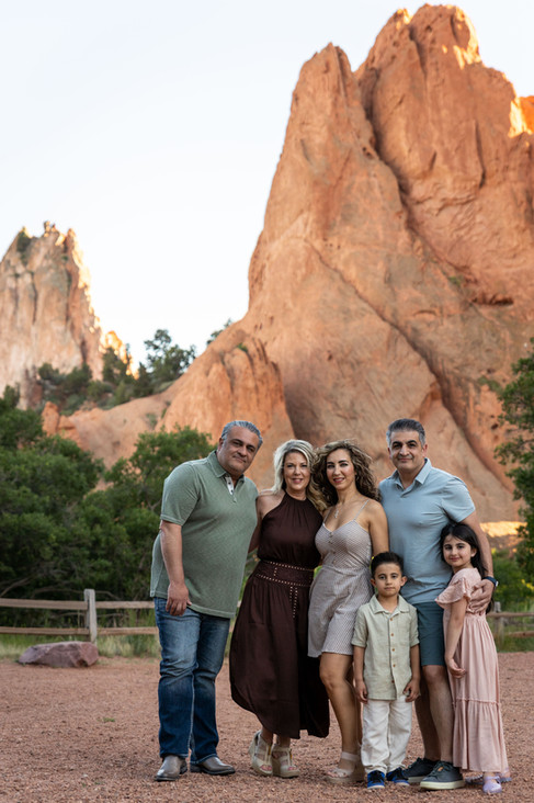 Garden of the Gods family photography