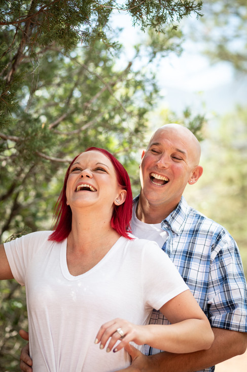 engagement photography at Garden of the Gods