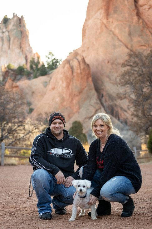 Harley Davidson Engagement Photos