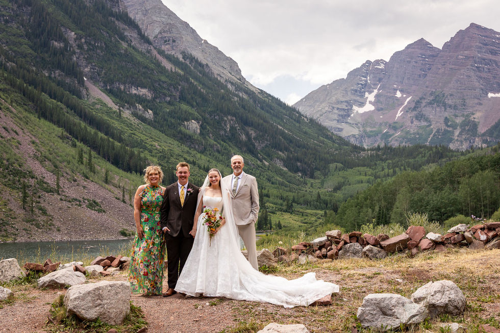 Maroon Bells Amphitheater Wedding