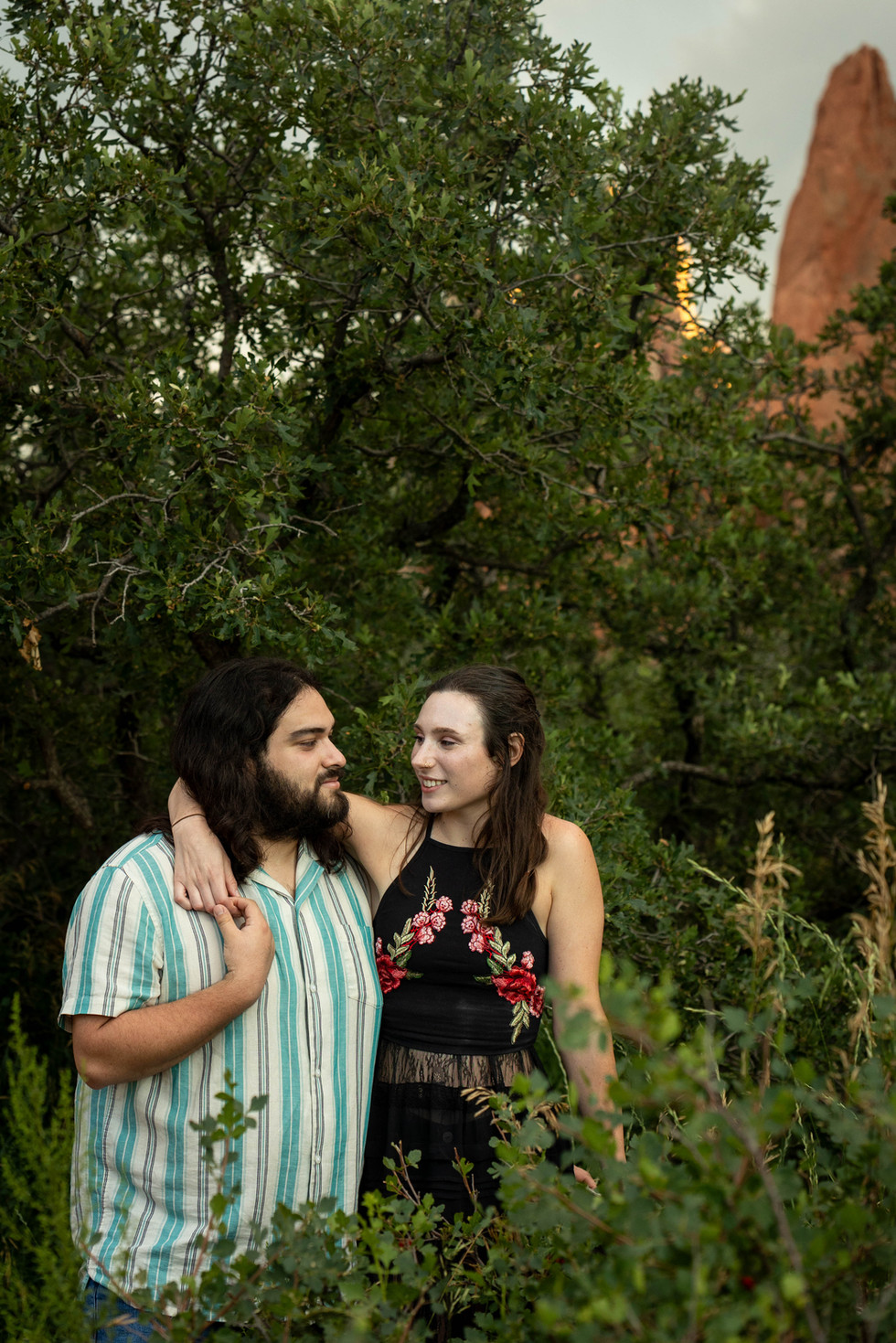 Garden of the Gods couple photography session