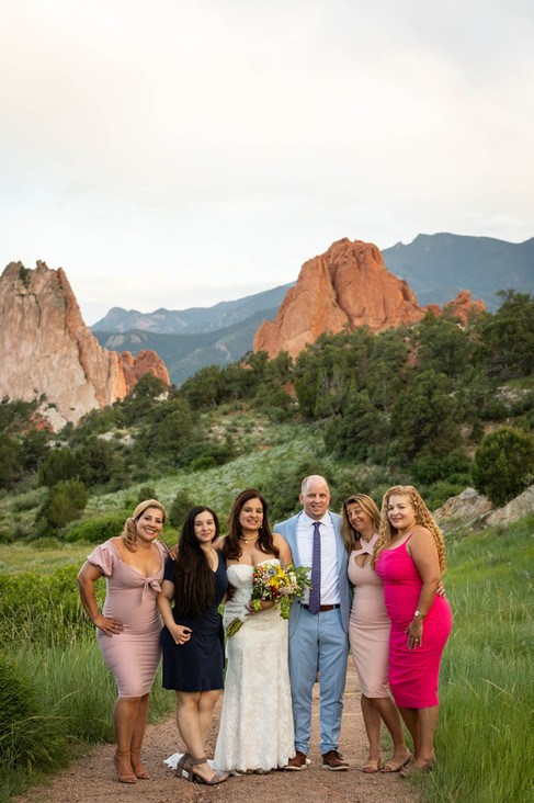 Pikes Peak and Garden of the Gods Elopement