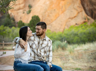 Garden of the Gods Engagement Session