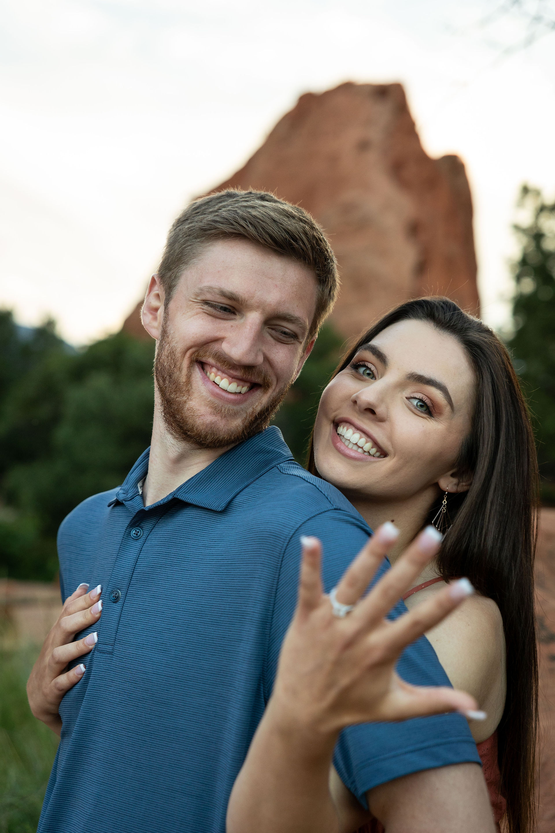 Garden of the Gods Fall Engagement